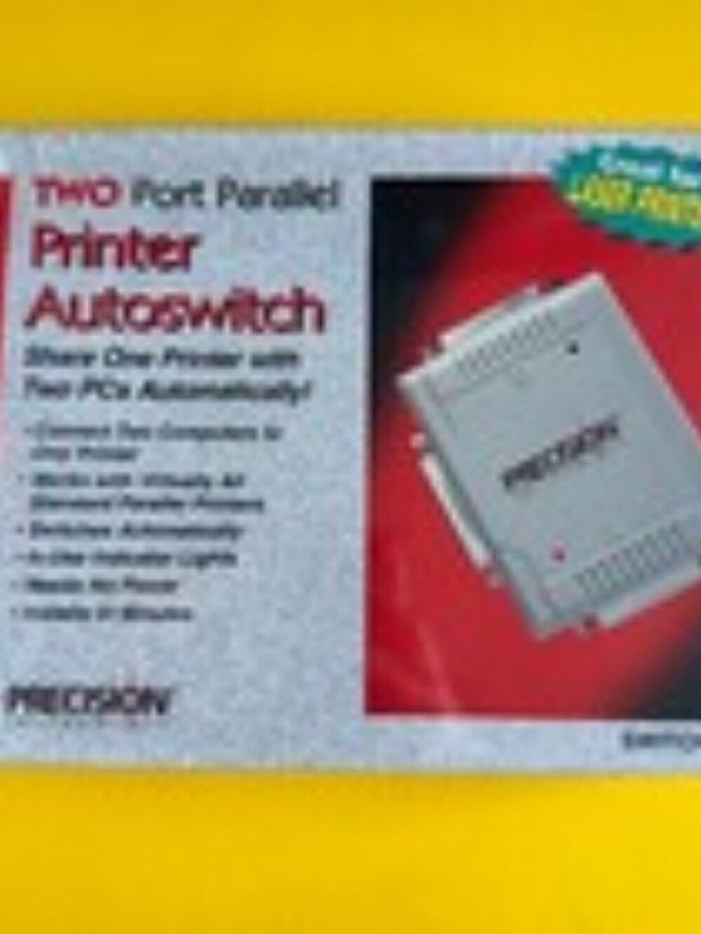NEW Precision Instruments Two Port Parallel Printer Autoswitch Gray SWITCH2AC - Picture 13 of 13